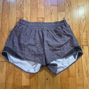 Gray Women's Athletic Shorts #329